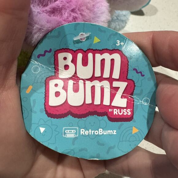 Bum Bumz by Russ Bundle Plush Set of 6 Retro RetroBumz New w/Tags Toys Soft Lot - Picture 10 of 10